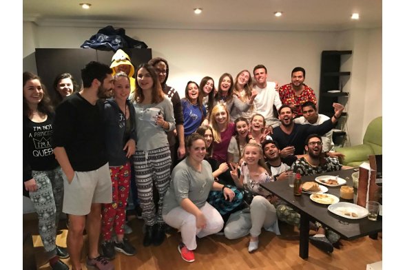 Pijama party at my flat