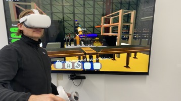 Oculus Quest 2 im Mixed-Reality Game FutureING