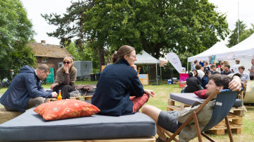 Bei der tu! Hambach herrschte Festivalstimmung. (Bild: Benedikt Nestmeier)