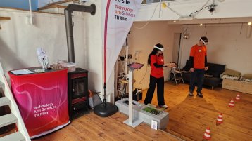 Das Co-Site-Team zu Gast auf dem Familientag des RegenKompass der Stadtentwässerungsbetriebe Köln.