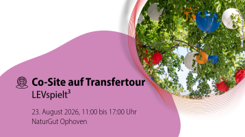  Co-Site auf Transfertour bei LEVspielt³  (Bild: TH Köln)