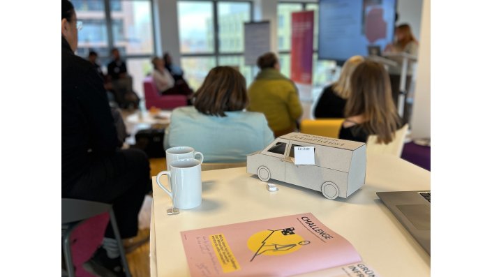 Modell des Zukunftskiosk