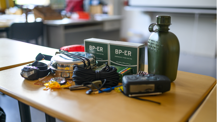 Equipment für den Notfallrucksack