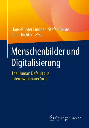 DITES Sammelband Cover: Menschenbilder und Digitalisierung DITES Sammelband Cover: Menschenbilder und Digitalisierung