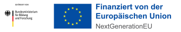 Logos vom BMBF und der EU Logos vom BMBF und der EU