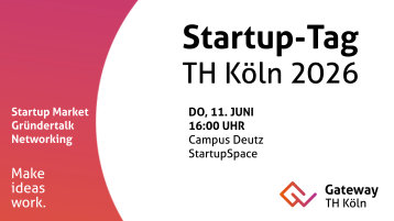 Startup Tag TH Köln 2026 (Bild: Gateway THK)