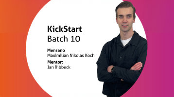 Maximilian Nikolas Koch und sein KickStart-Projekt "Mensano"