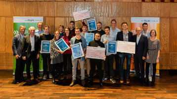 Nominierte 23. NUK Businessplan-Wettbewerb (Bild: NUK)