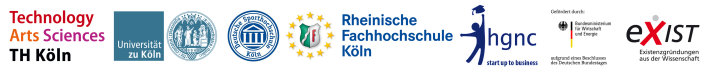 Logos der Verbundpartner EXIST Fit for Invest Logos der Verbundpartner EXIST Fit for Invest