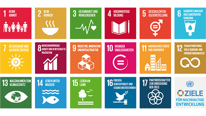 17 Ziele für nachhaltige Entwicklung