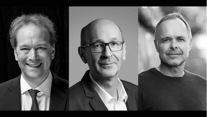 Prof. Dr. Kai Thürbach, Prof. Dr. Rainer Völker und Prof. Dr. Christian Rennert 