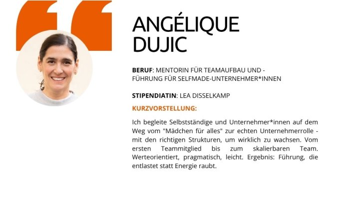 EMpower-Mentorin 2026 Angelique Dujic