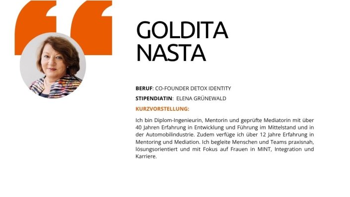 EMpower-Mentorin 2026 Goldita Nasta