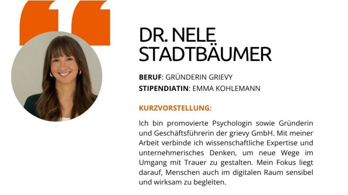 EMpower-Mentorin 2026 Neele Stadtbäumer