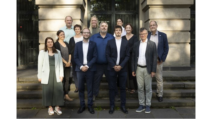 2. Empfang der Promovierten und Betreuer*innen - Gruppe