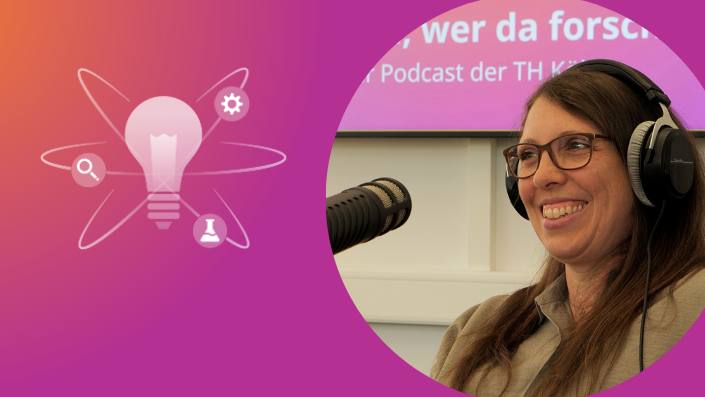 Visual des TH Köln Podcasts mit Prof. Dr. Varney (Bild: TH Köln)
