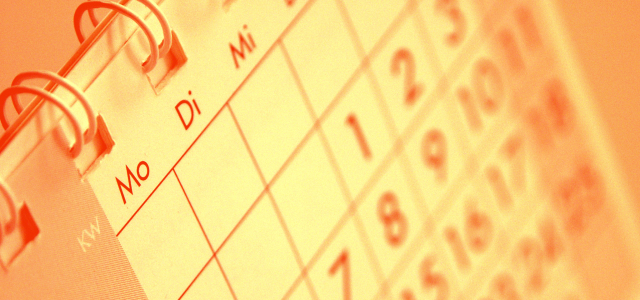 Nahaufnahme eines Kalenders (Bild: photocase)
