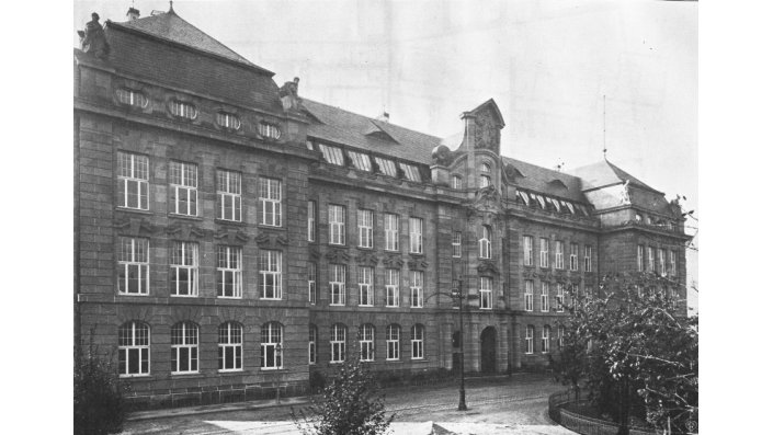 Die Vereinigten Maschinenbauschulen in Köln am Ubierring 48, Aufnahme von 1904