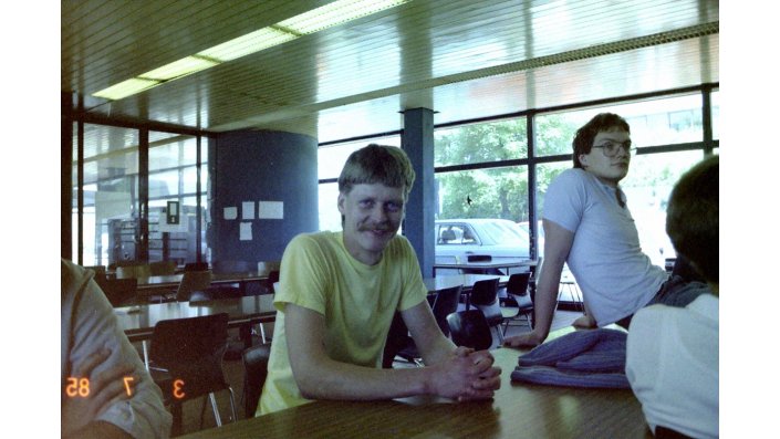 Jürgen Becker, 1985 am Campus Gummersbach