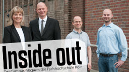 Eva Bartz, Thomas Bartz-Beielstein, Martin Zaefferer, Jörg Stork (v. l.) (Bild: Boris Loehrer/FH Köln) Eva Bartz, Thomas Bartz-Beielstein, Martin Zaefferer, Jörg Stork (v. l.) (Bild: Boris Loehrer/FH Köln)