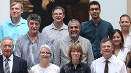 Gruppenbild der INTECRAL-Projektpartner (Bild: Thilo Schmülgen/FH Köln)
