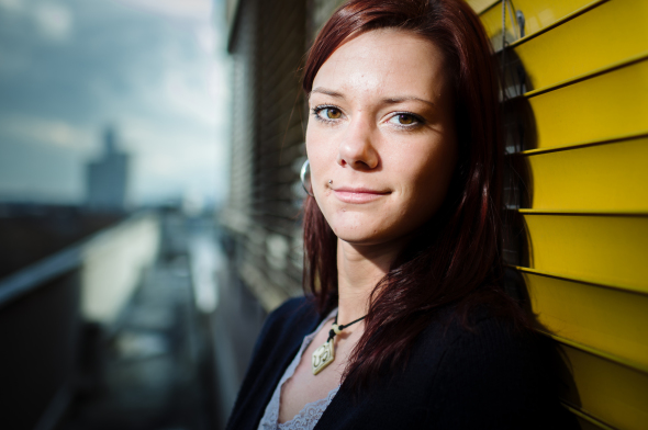 Katrin Heinemann (23), Vorsitzende des Fachschaftsrat Elektrotechnik Katrin Heinemann (23), Vorsitzende des Fachschaftsrat Elektrotechnik