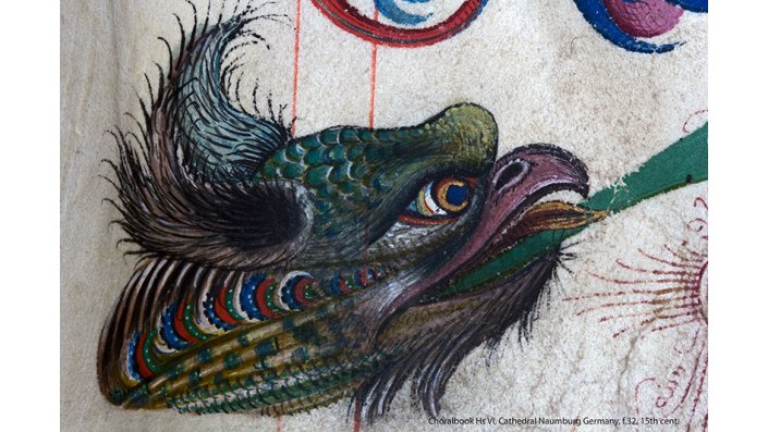 Chorbuch Detail: Pfau