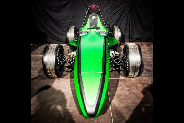 eMotorsports Cologne proudly presents: der "eMC15", ein rein elektrisch angetriebener Rennwagen