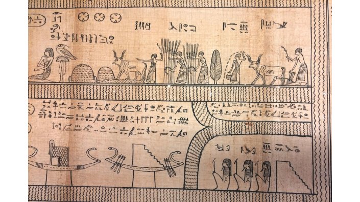 Zudem hat der Zeichner viele Freiräume gelassen. Da Papyrus sehr kostbar war, lässt das auf eine hohe Stellung von Pa Schari-Chonsu schließen.