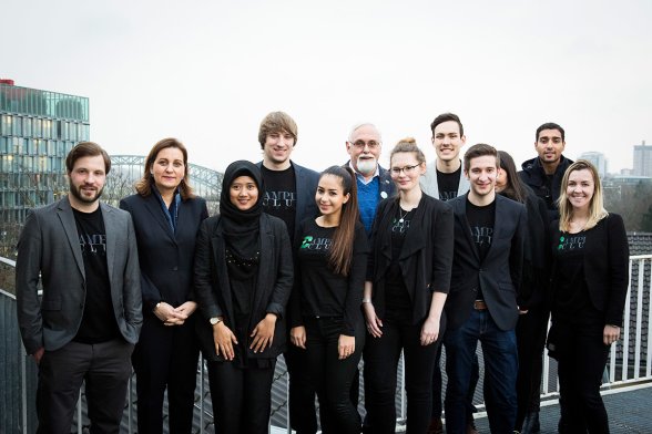 Gruppenbild: FH start up!-Gruppe Campus Clubs Cologne