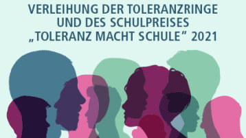 Logo Toleranzpreisverleihung (Bild: Universität zu Köln, Zentrum für LehrerInnenfortbildung)