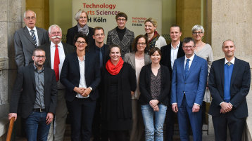 Das Audit- und Projektteam der TH Köln (Bild: Costa Belibasakis/TH Köln) Das Audit- und Projektteam der TH Köln (Bild: Costa Belibasakis/TH Köln)