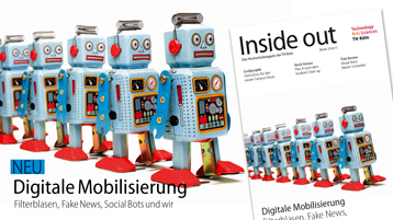 Blechroboter auf dem Titel des Hochschulmagazins (Bild: TH Köln) Blechroboter auf dem Titel des Hochschulmagazins (Bild: TH Köln)