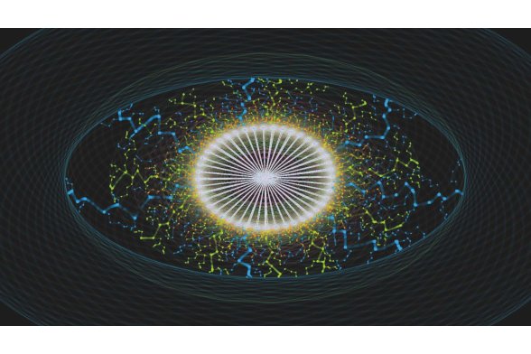Verschiedene Texturen in Ellipsenform