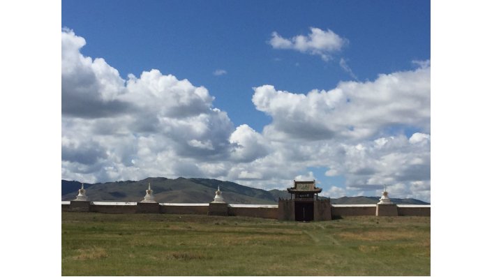 Landschaftsbild Mongolei