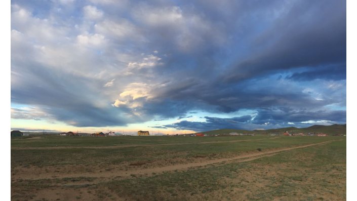 Landschaftsbild Mongolei