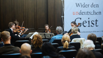 Mitglieder des Sinfonieorchesters des TH Köln (Bild: Costa Belibasakis/TH Köln)