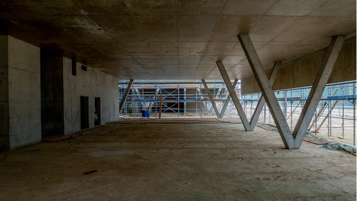 Campus Leverkusen im Rohbau