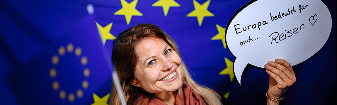 Europa bedeutet für mich: Reisen (Bild: Costa Belibasakis/TH Köln)