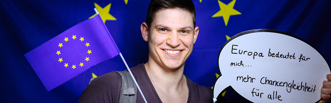 Europa bedeutet für mich: Chancengleichheit für alle (Bild: Costa Belibasakis/TH Köln)