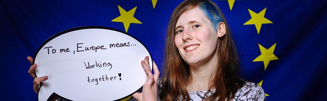 To me, Europe means: working together (Bild: Costa Belibasakis/TH Köln)
