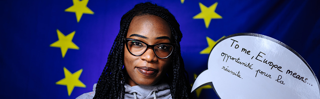 To me, Europe means: opportunité pour la réussite (Bild: Costa Belibasakis/TH Köln)