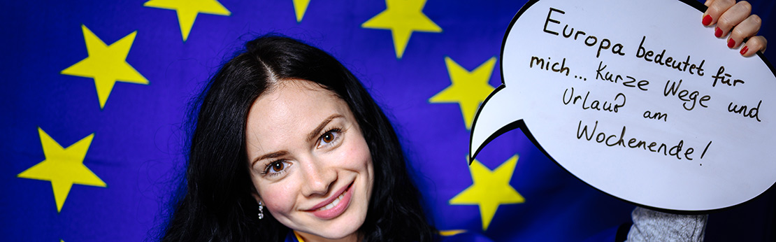 Europa bedeutet für mich: kurze Wege und Urlaub am Wochenende (Bild: Costa Belibasakis/TH Köln)