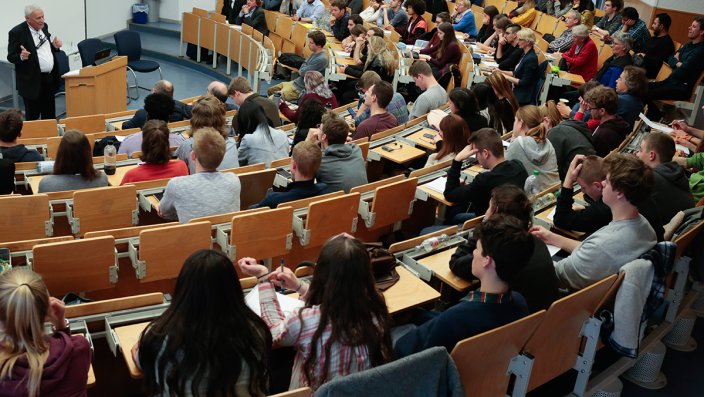 Blick in den Hörsaal