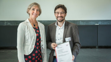 Prof. Dr. Sylvia Heuchemer und Prof. Dr. Johannes Hamhaber