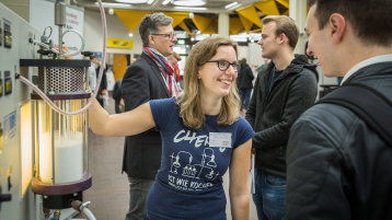 Fachberatung für die Studiengänge der Angewandten Naturwissenschaften am Campus Leverkusen (Bild: Heike Fischer/TH Köln) Fachberatung für die Studiengänge der Angewandten Naturwissenschaften am Campus Leverkusen (Bild: Heike Fischer/TH Köln)