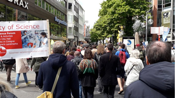 March for Science in Köln am 4. Mai 2019