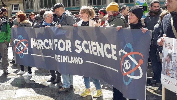 March for Science in Köln am 4. Mai 2019