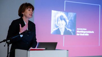 Henriette Reker, Oberbürgermeisterin der Stadt Köln (Bild: Michael Bause/TH Köln)