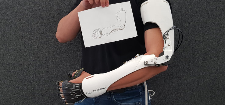 Exo-Orthese (Bild: Mario Mosler)